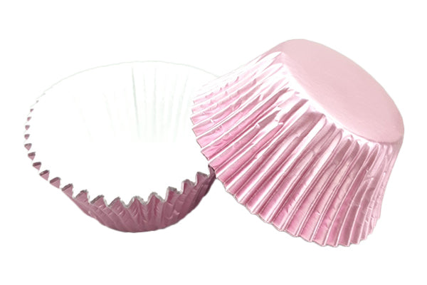 Pink Light Large - Plain Baking Cupcake Case (25 Pack) - Gateau Art