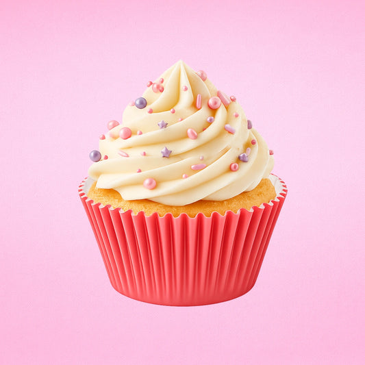 Red Large Grease-Proof Cupcake Cases- 50 Pieces - Cupcake Case