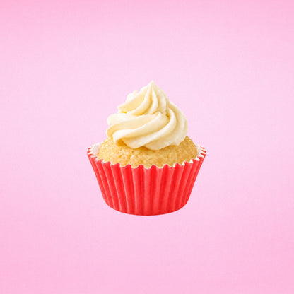 Red Mini 25mm Grease-Proof Cupcake Cases - 50 Pieces - Cupcake Case