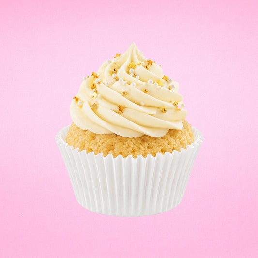 White Large Grease-Proof Cupcake Cases - 50 Pieces - Cupcake Case