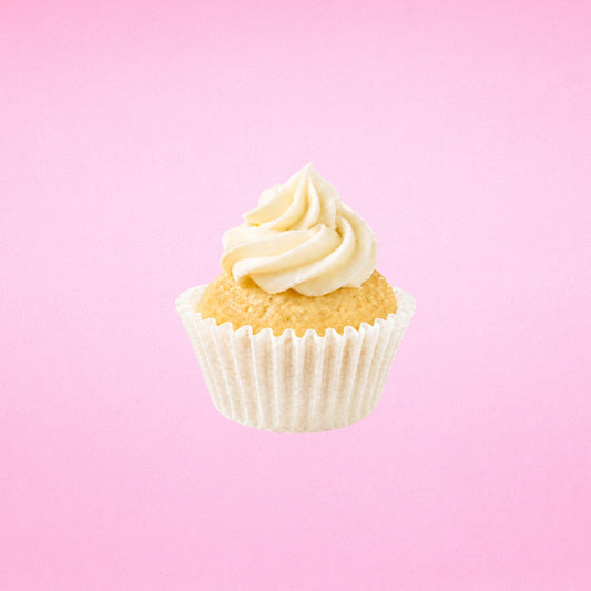 White Mini 25mm Grease-Proof Cupcake Cases - 50 Pieces - Cupcake Case