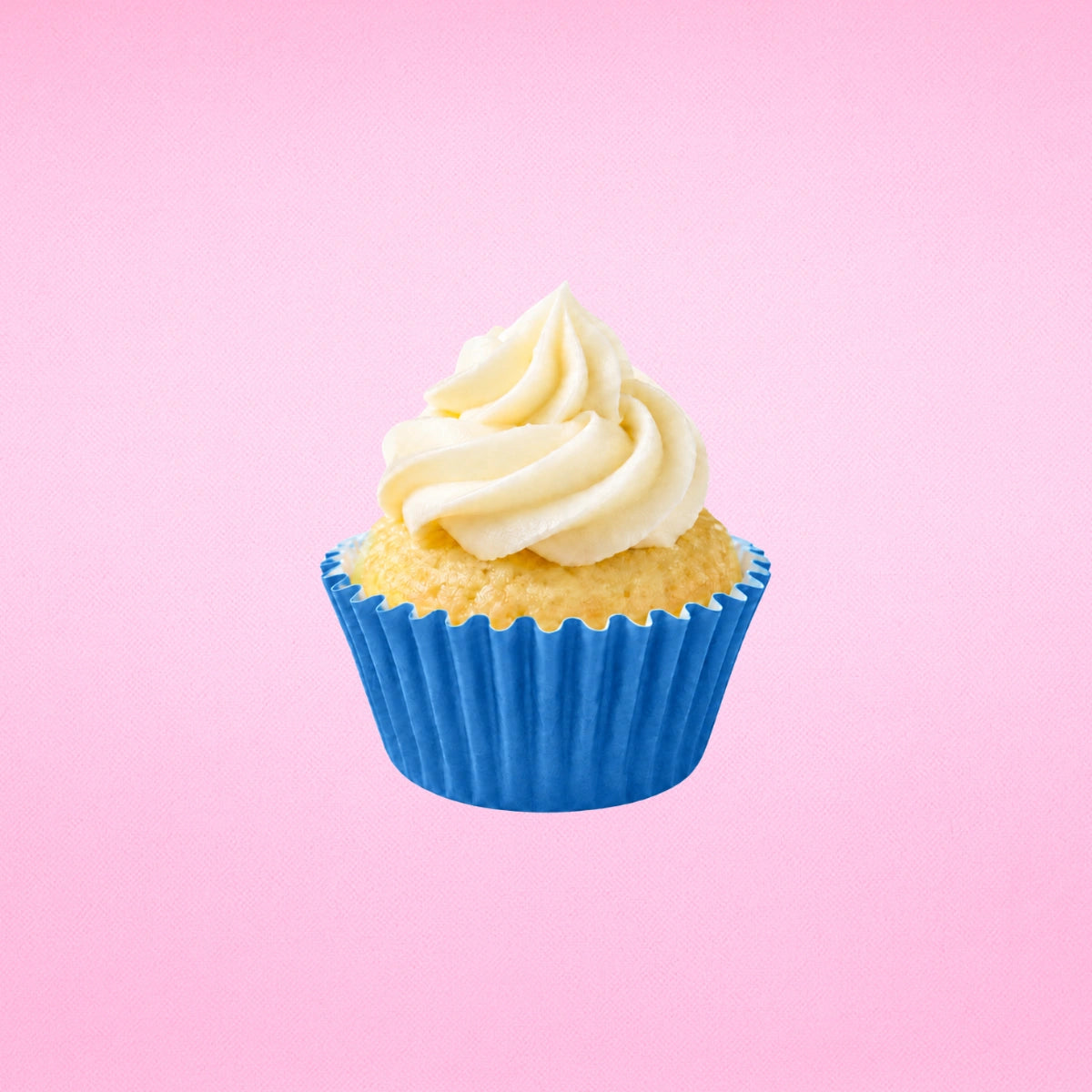 Blue Mini 2.5mm Grease-Proof Cupcake Cases - 50 Pieces - Cupcake Case