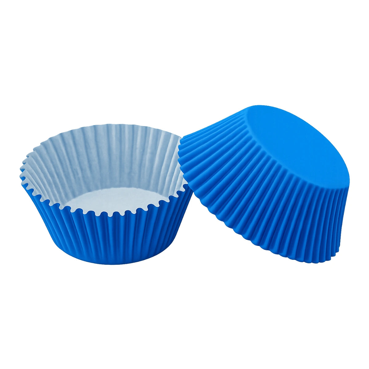 Blue Large Grease-Proof Cupcake Cases - 50 Pieces - Cupcake Case