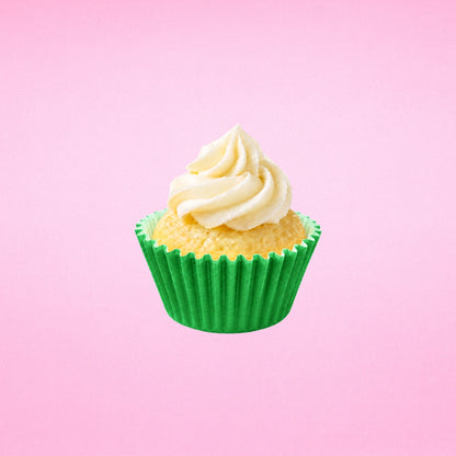 Dark Green Mini 2.5mm Grease-Proof Cupcake Cases - 50 Pieces - Cupcake Case