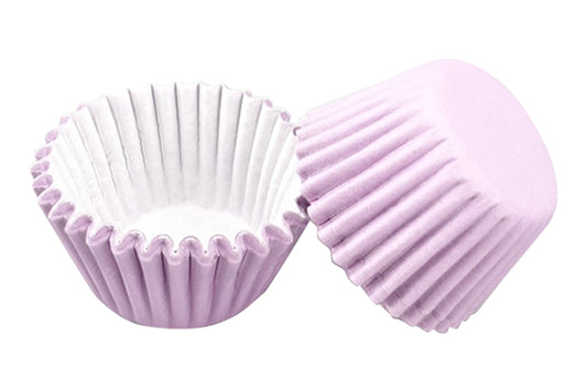 Purple Mini Grease-Proof Cupcake Cases 35mm (50 Pack) - Gateau Art