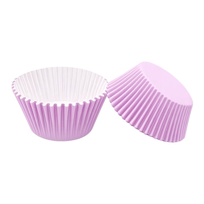 Purple Large Grease-Proof Cupcake Cases - 50 Pieces - Cupcake Case