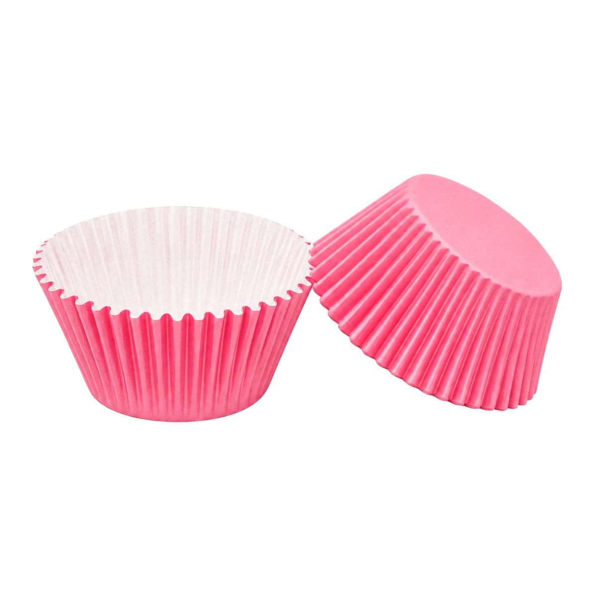 Pink Large Grease-Proof Cupcake Cases - 50 Pieces - Cupcake Case