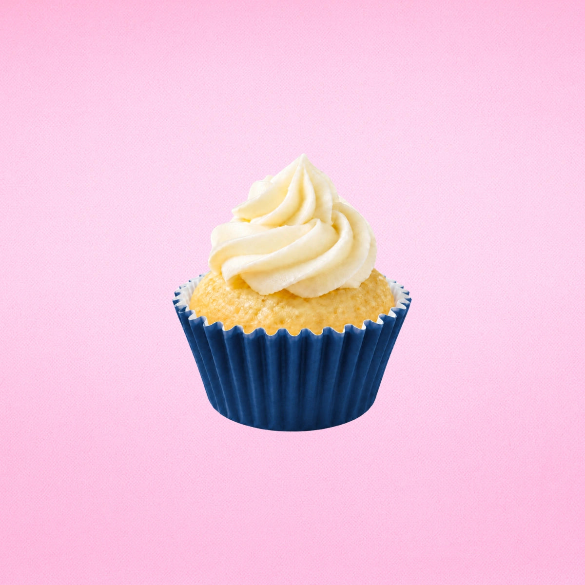 Navy Blue Mini 25mm Grease-Proof Cupcake Cases- 50 Pieces - Cupcake Case
