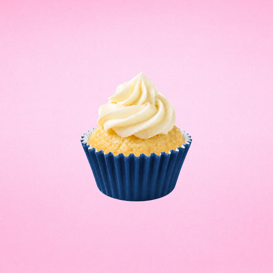 Navy Blue Mini 25mm Grease-Proof Cupcake Cases- 50 Pieces - Cupcake Case