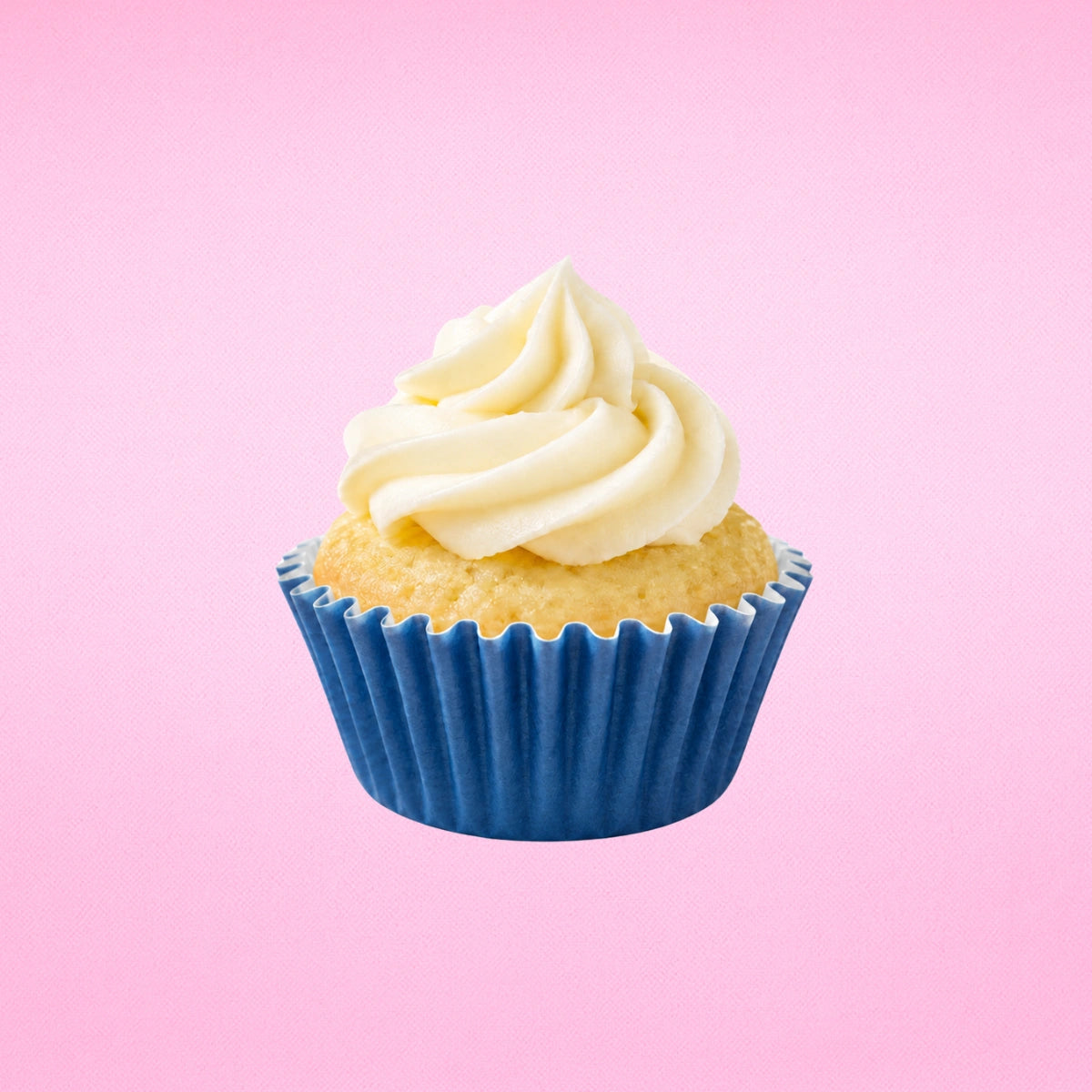 Navy Blue Mini 35mm Grease-Proof Cupcake Cases - 50 Pieces - Cupcake Case