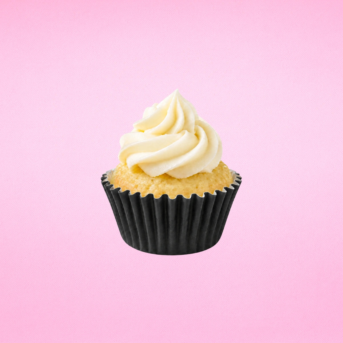 Black Mini 25mm Grease-Proof Cupcake Cases - 50 Pieces - Cupcake Case