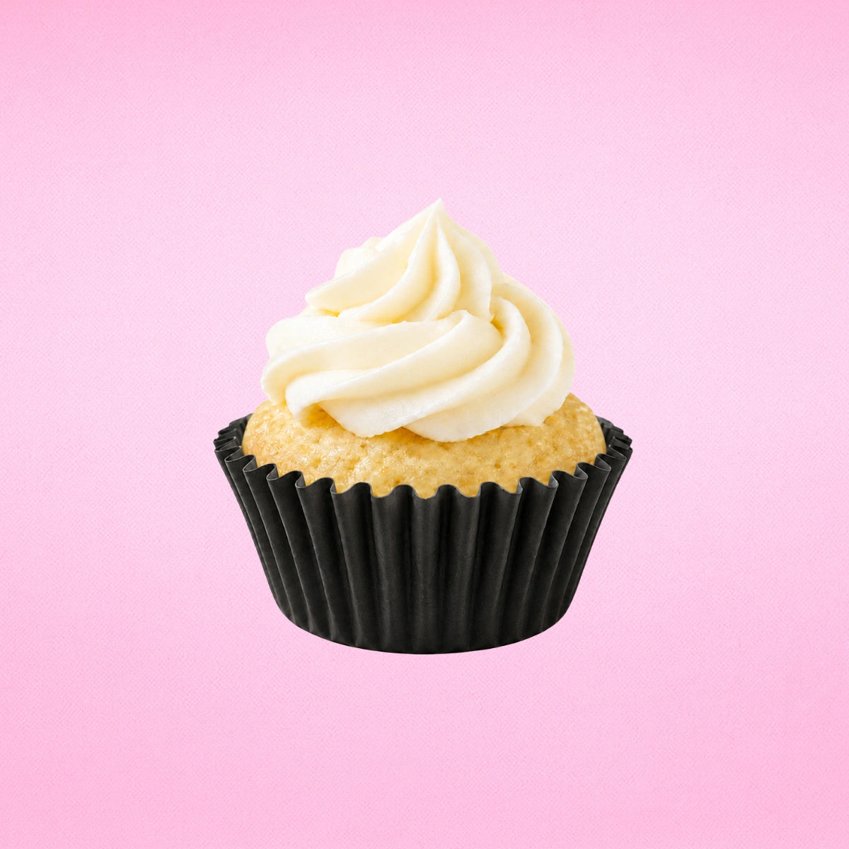 Black Mini 35mm Grease-Proof Cupcake Cases - 50 Pieces - Cupcake Case