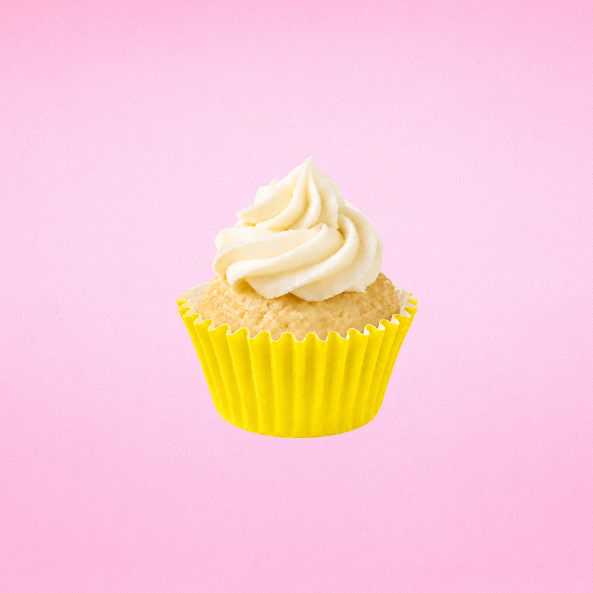 Yellow Mini 25mm Grease-Proof Cupcake Cases - 50 Pieces - Cupcake Case