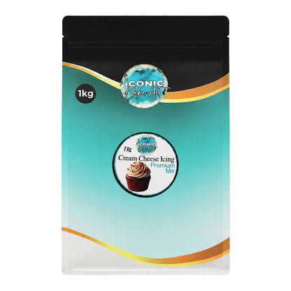 Premium Cream Cheese Icing Mix 1kg - Iconic Cake Art
