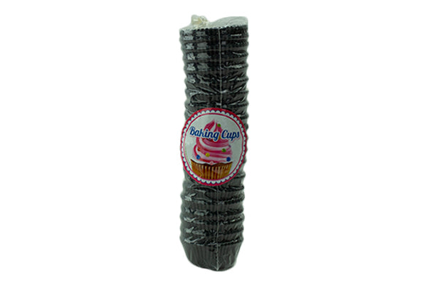 Black Mini Base - Baking Bulk Cupcake Cases Liner 2.5cm (500 Pack) - Gateau Art