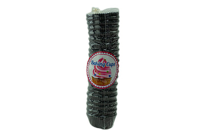 Black Mini Base - Baking Bulk Cupcake Cases Liner 2.5cm (500 Pack) - Gateau Art