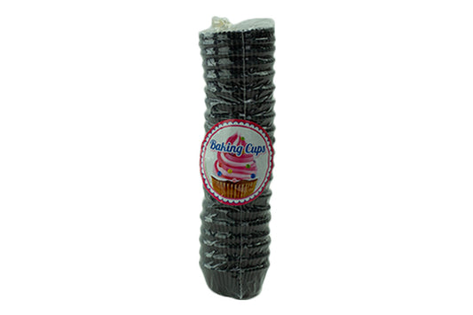 Black Mini Base - Baking Bulk Cupcake Cases Liner 2.5cm (500 Pack) - Gateau Art