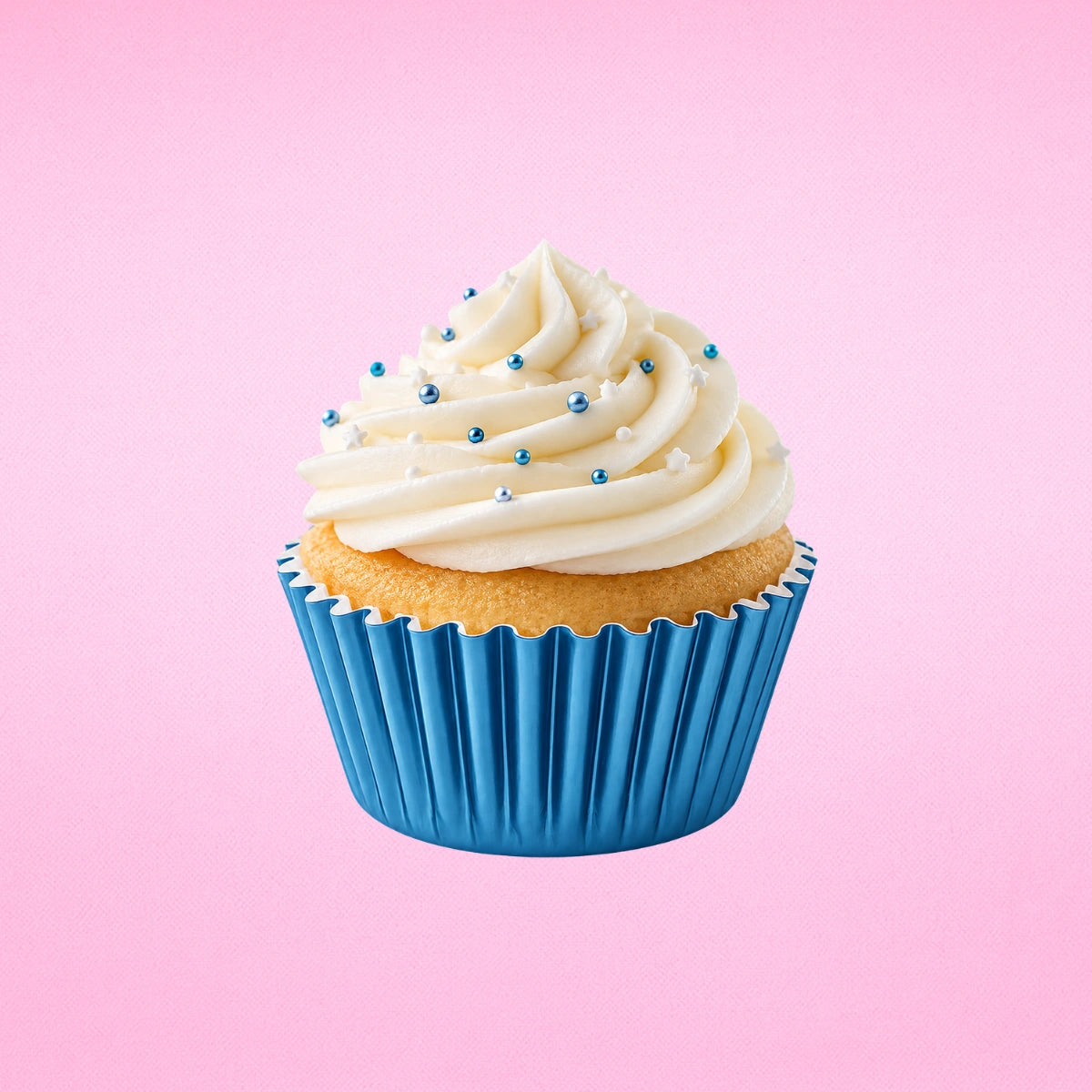 Blue Mini 3.5cm Base - 500Pieces Paper Baking Bulk Cupcake Cases Liner