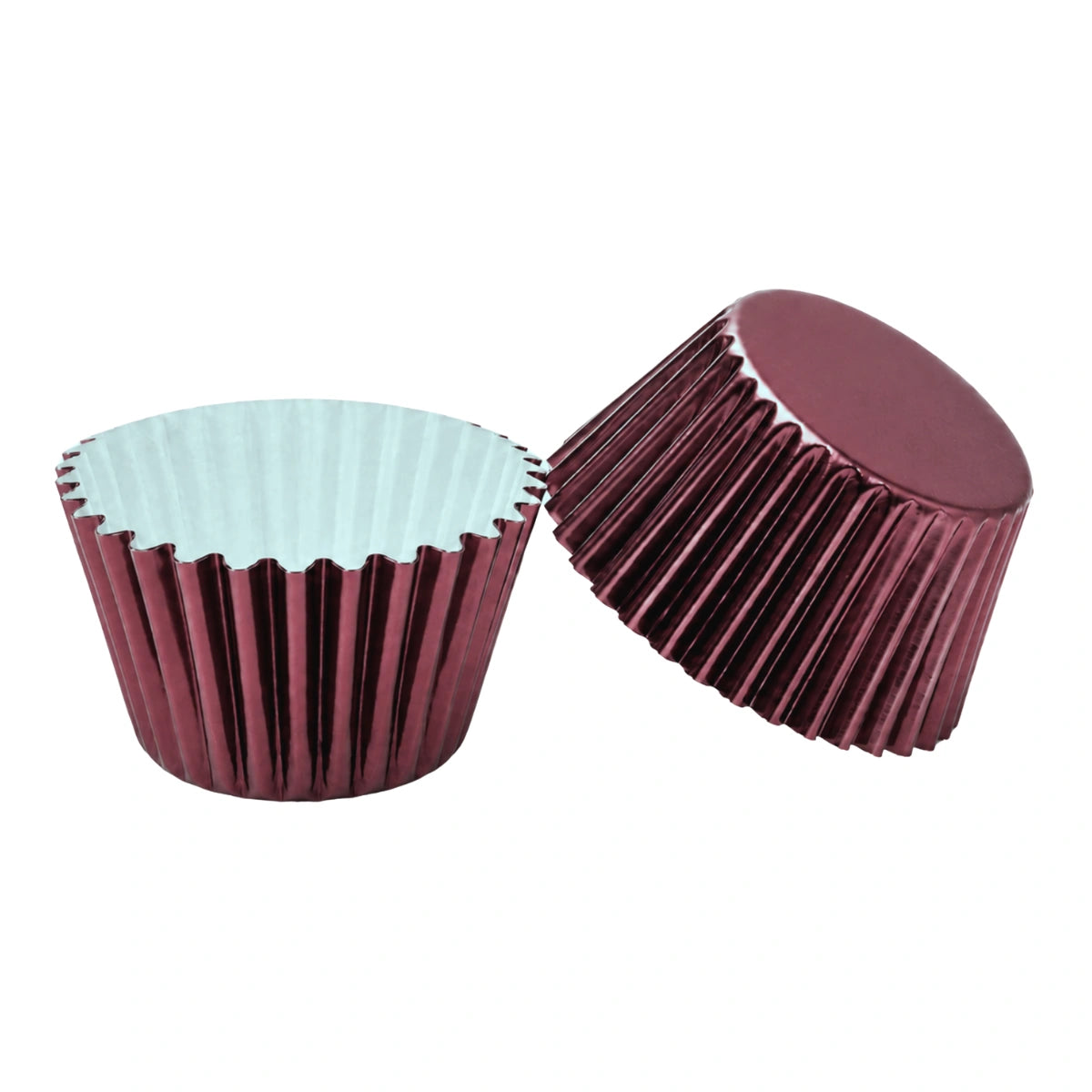 Burgundy Mini 2.5cm Base - 500Pieces Foil Baking Bulk Cupcake Cases Liner