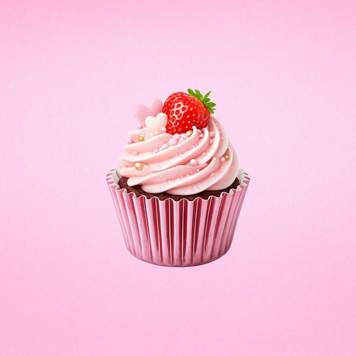Light Pink Mini 2.5cm Base - 500Pieces Foil Baking Bulk Cupcake Cases Liner