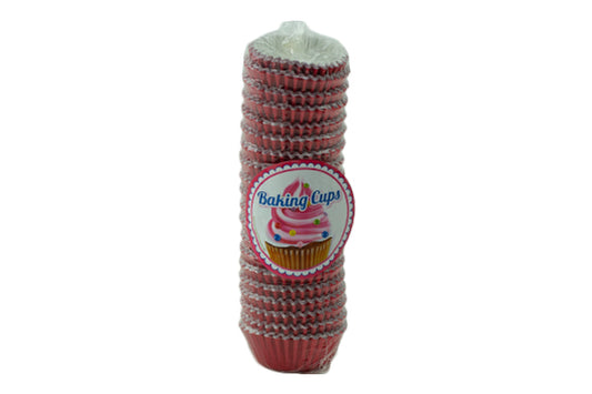 Red Mini Base - Baking Bulk Cupcake Cases Liner 2.5cm (500 Pack) - Iconic Cake Art