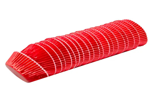 Red Mini Base - Baking Bulk Cupcake Cases Liner 3.5cm (500 Pack) - Iconic Cake Art