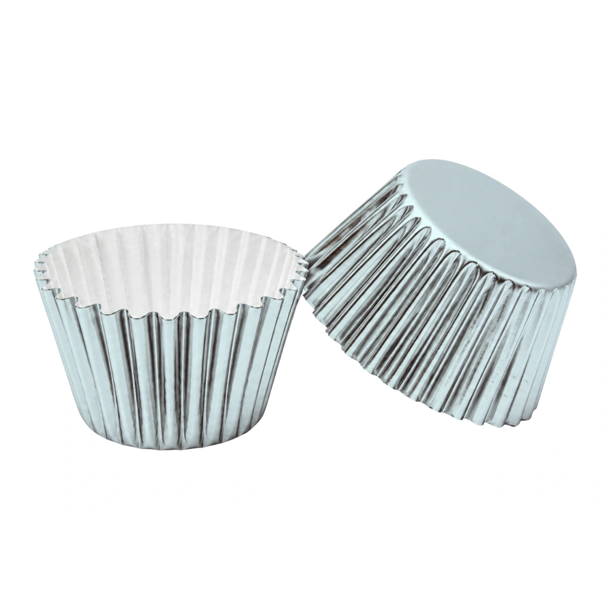 Silver Mini 2.5cm Base - 500Pieces Foil Baking Bulk Cupcake Cases Liner