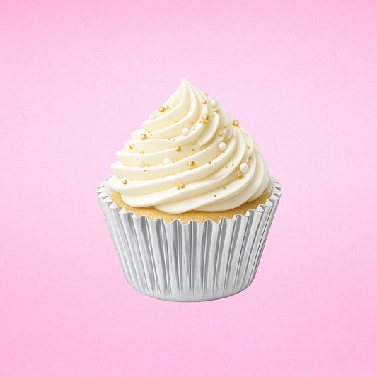 Silver Mini 3.5cm Base - 500Pieces Foil Baking Bulk Cupcake Cases Liner