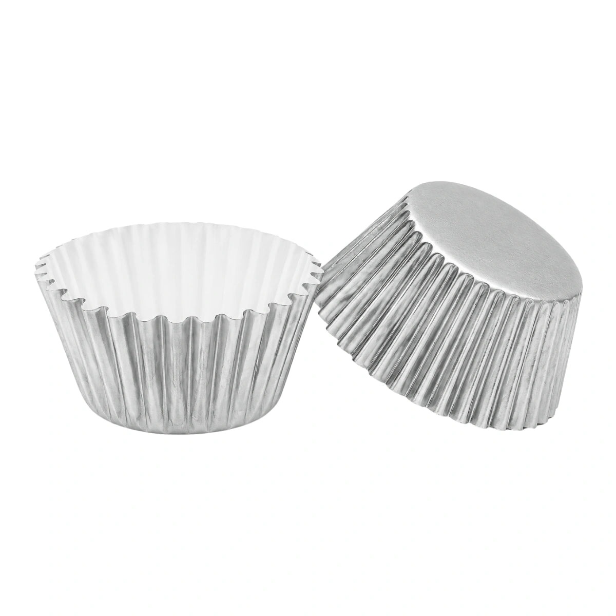 Silver Mini 3.5cm Base - 500Pieces Foil Baking Bulk Cupcake Cases Liner