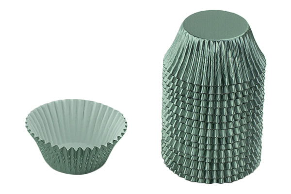 Gun Large Foil Baking Cups - Cupcake Cases (250 Pack) - Gateau Art