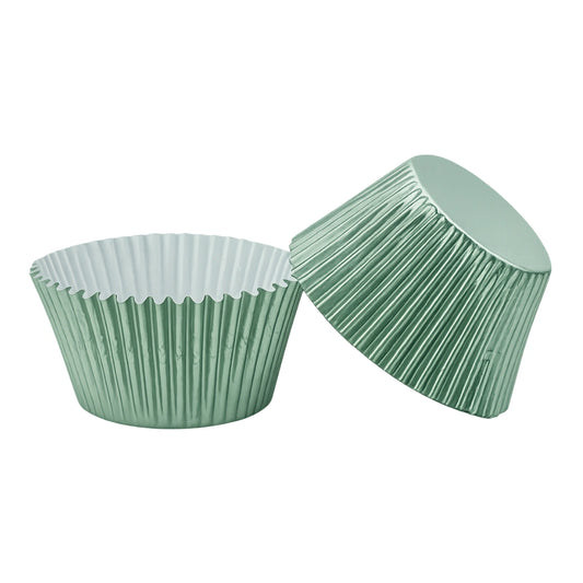 Gun Metal Large Foil - 250Pieces Plain Baking Cupcake Bulk Cup Cake Case