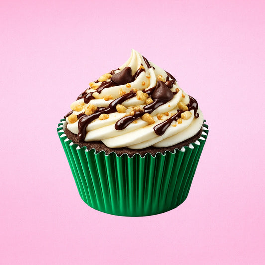 Green Large Foil Baking Cups (250 Pack) - Cupcake Cases