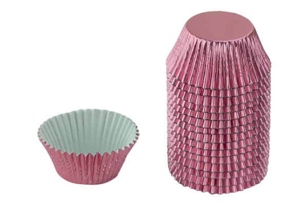 Pink Light Large Baking Cups - Cupcake Cases (250 Pack) - Gateau Art