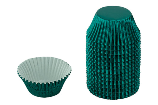 Green Teal Large Baking Cups - Cupcake Cases (250 Pack) - Gateau Art