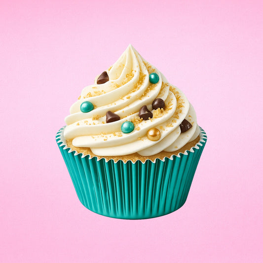 Teal Green Large Foil Baking Cups (250 Pack) - Cupcake Cases