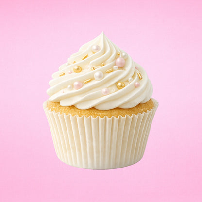 White Large Foil - 250Pieces Plain Baking Cupcake Bulk Cup Cake Case