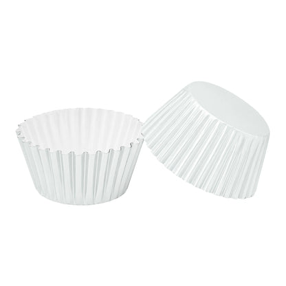 White Mini 3.5cm Base - 500Pieces Foil Baking Bulk Cupcake Cases Liner