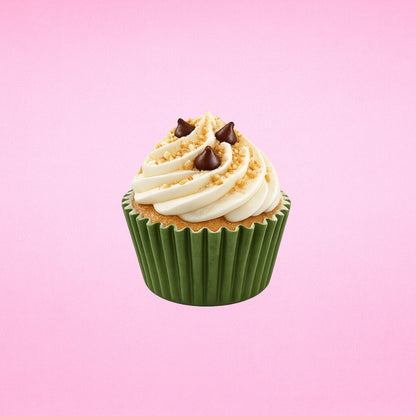Dark Green Mini 2.5cm Base - 500Pieces Paper Baking Bulk Cupcake Cases Liner