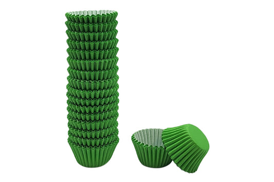 Light Green Mini Base - Baking Bulk Cupcake Cases Liner 2.5cm (500 Pack) - Gateau Art