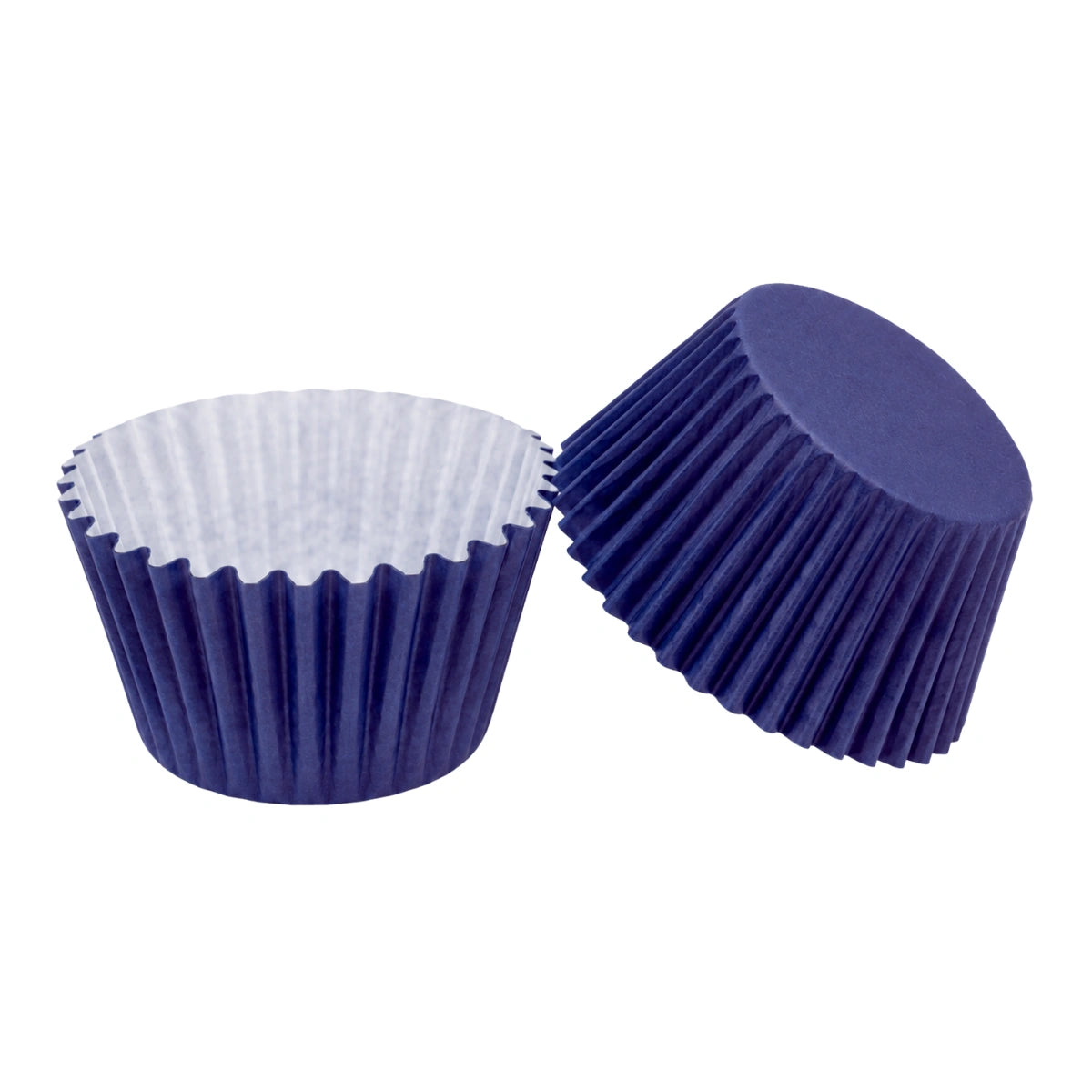 Navy Blue Mini 2.5cm Base - 500Pieces Paper Baking Bulk Cupcake Cases Liner