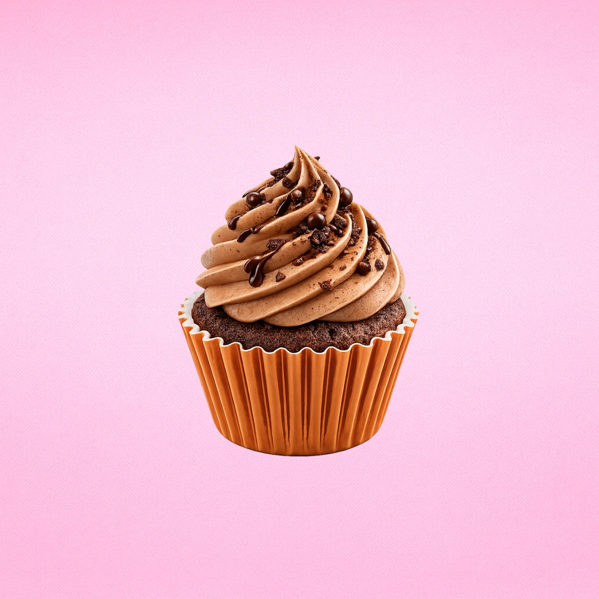 Orange Mini 2.5cm Base - 500 Pieces Paper Baking Bulk Cupcake Cases Liner