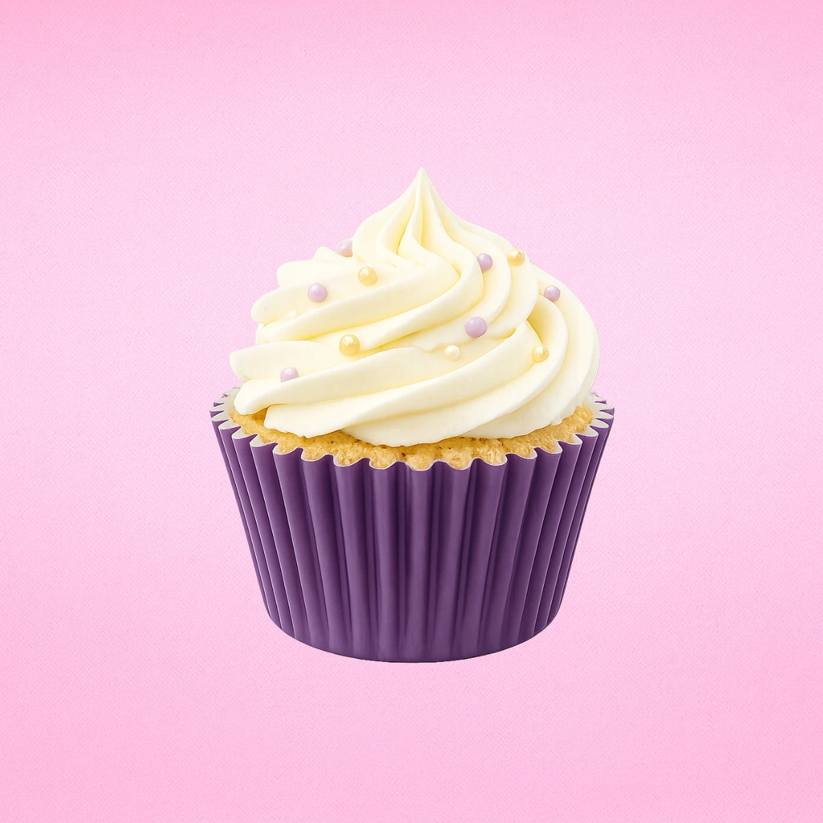 Purple Mini 3.5cm Base - 500Pieces Paper Baking Bulk Cupcake Cases Liner