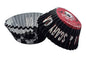 Black Greaseproof Mini Cupcake Cases 35mm - Iconic Cake Art