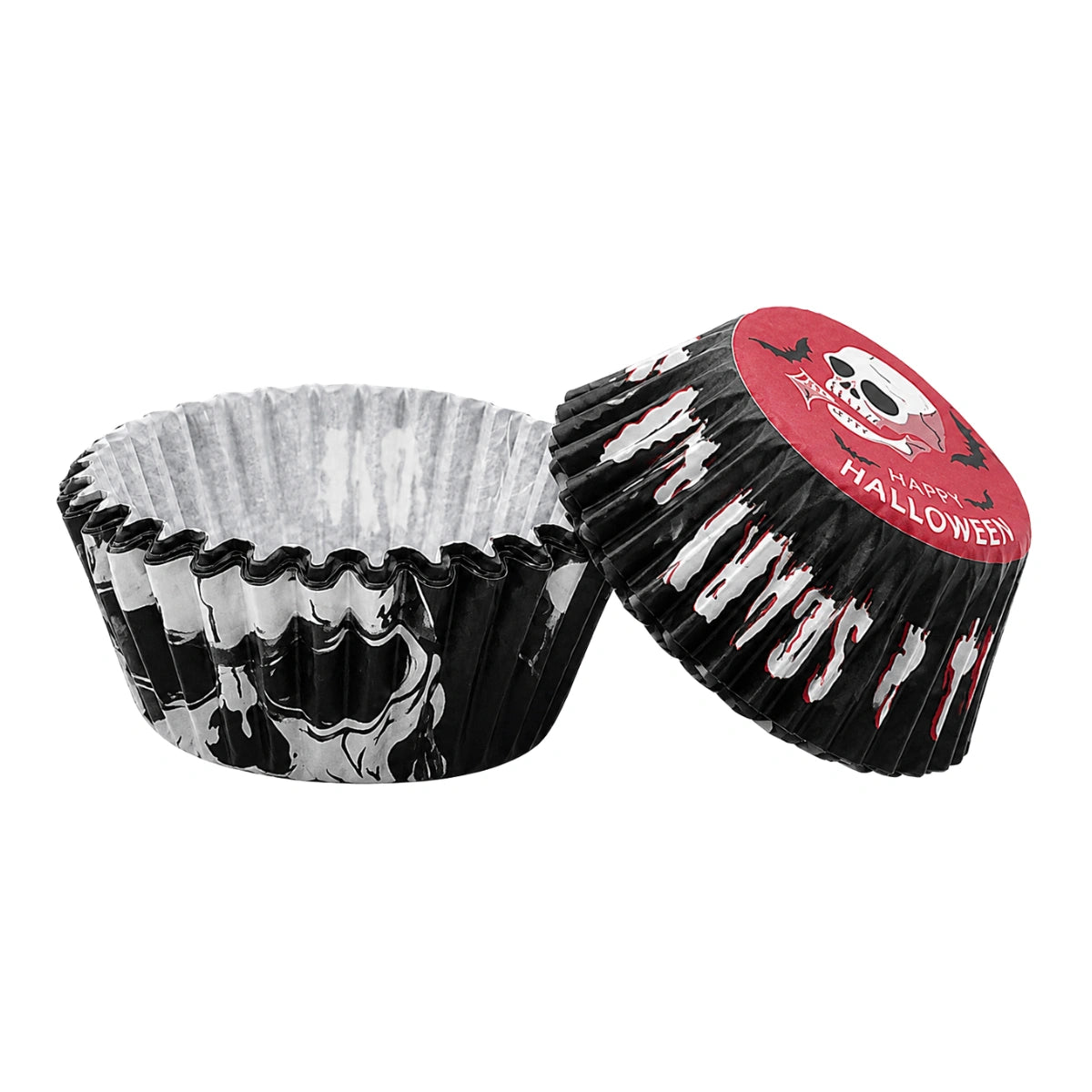 Black Greaseproof Mini Cupcake Cases 35mm - Iconic Cake Art