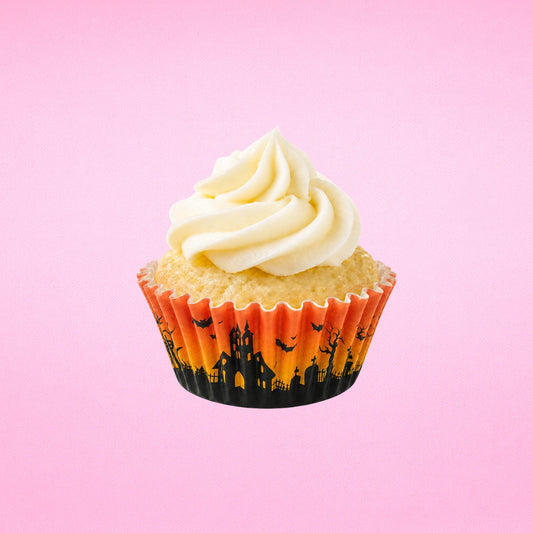 Halloween Witch Greaseproof Mini Cupcake Cases 35mm - Iconic Cake Art