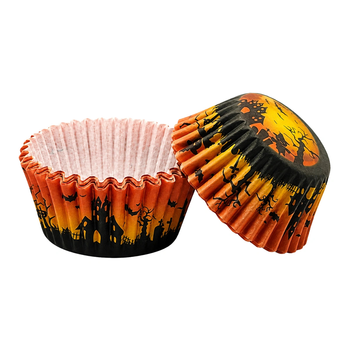 Halloween Witch Greaseproof Mini Cupcake Cases 35mm - Iconic Cake Art