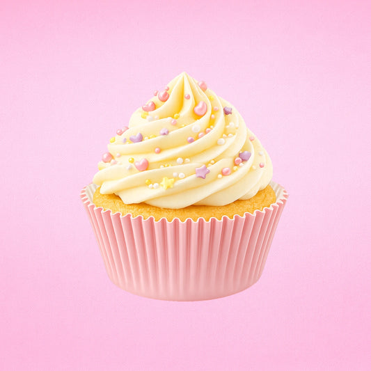 250 pcs 50mm x 35mm Light Pink Greaseproof - Iconic Cake Art