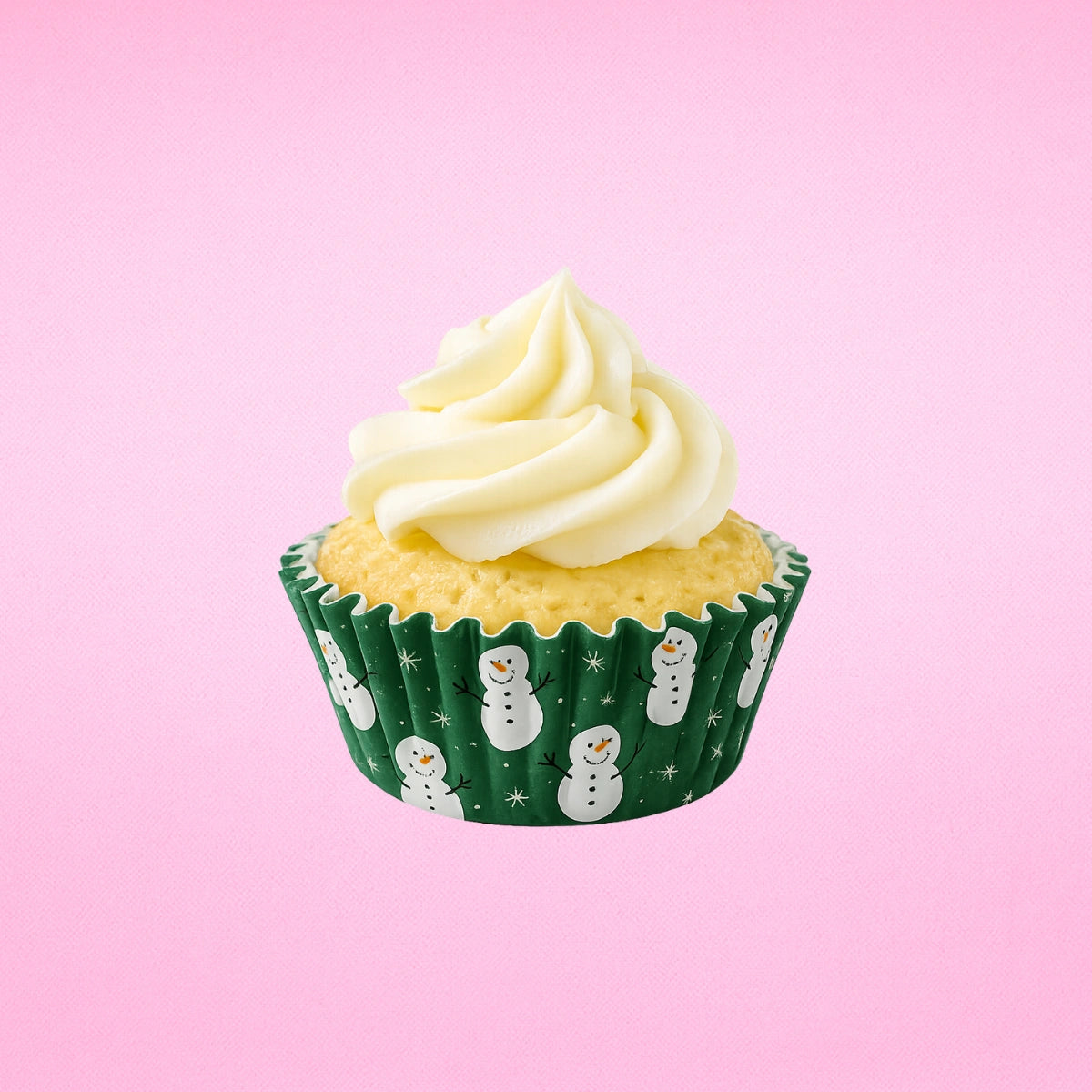 Merry Christmas Greaseproof Mini Cupcake Cases 35mm - Iconic Cake Art