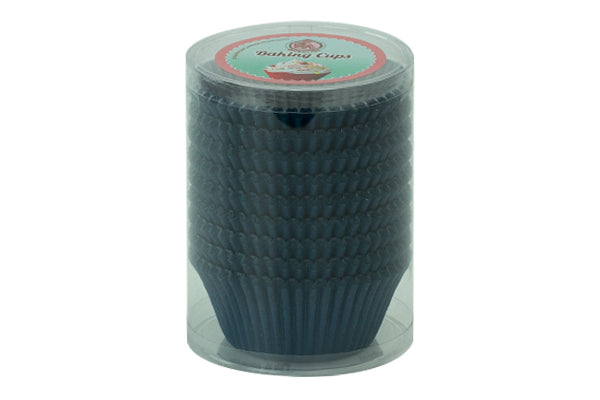 Navy Blue 5cm x 3.2cm - Greaseproof Baking Cupcake Cases (250 Pack) - Gateau Art