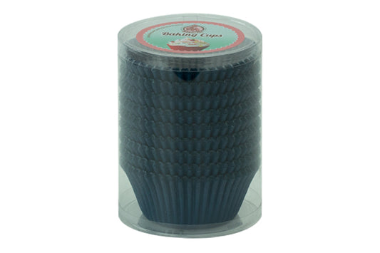 Navy Blue 5cm x 3.2cm - Greaseproof Baking Cupcake Cases (250 Pack) - Gateau Art